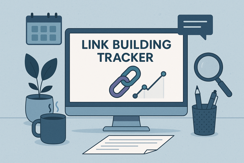 link building tracker spreadsheet