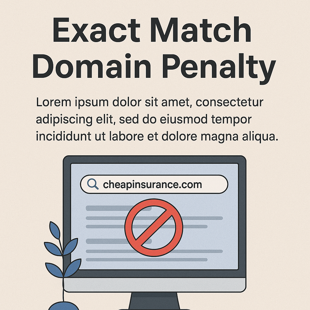 Exact Match Domain Penalty: What It Is & How to Avoid It