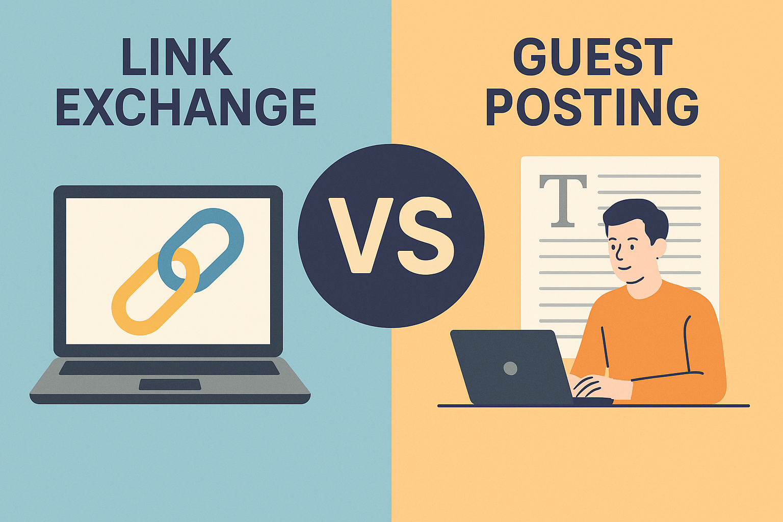 Link Exchange vs Guest Posting – Which Strategy Is Better