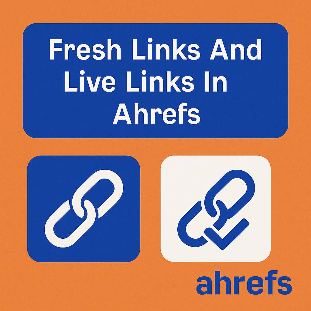 Difference Between Fresh Links And Live Links In Ahrefs